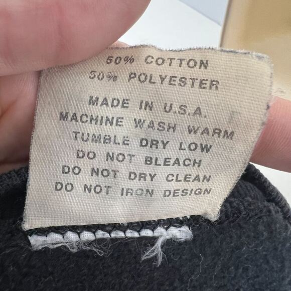 Vintage 1980s Jack Daniels Crewneck Sweatshirt Mens Large - Picture 5 of 6